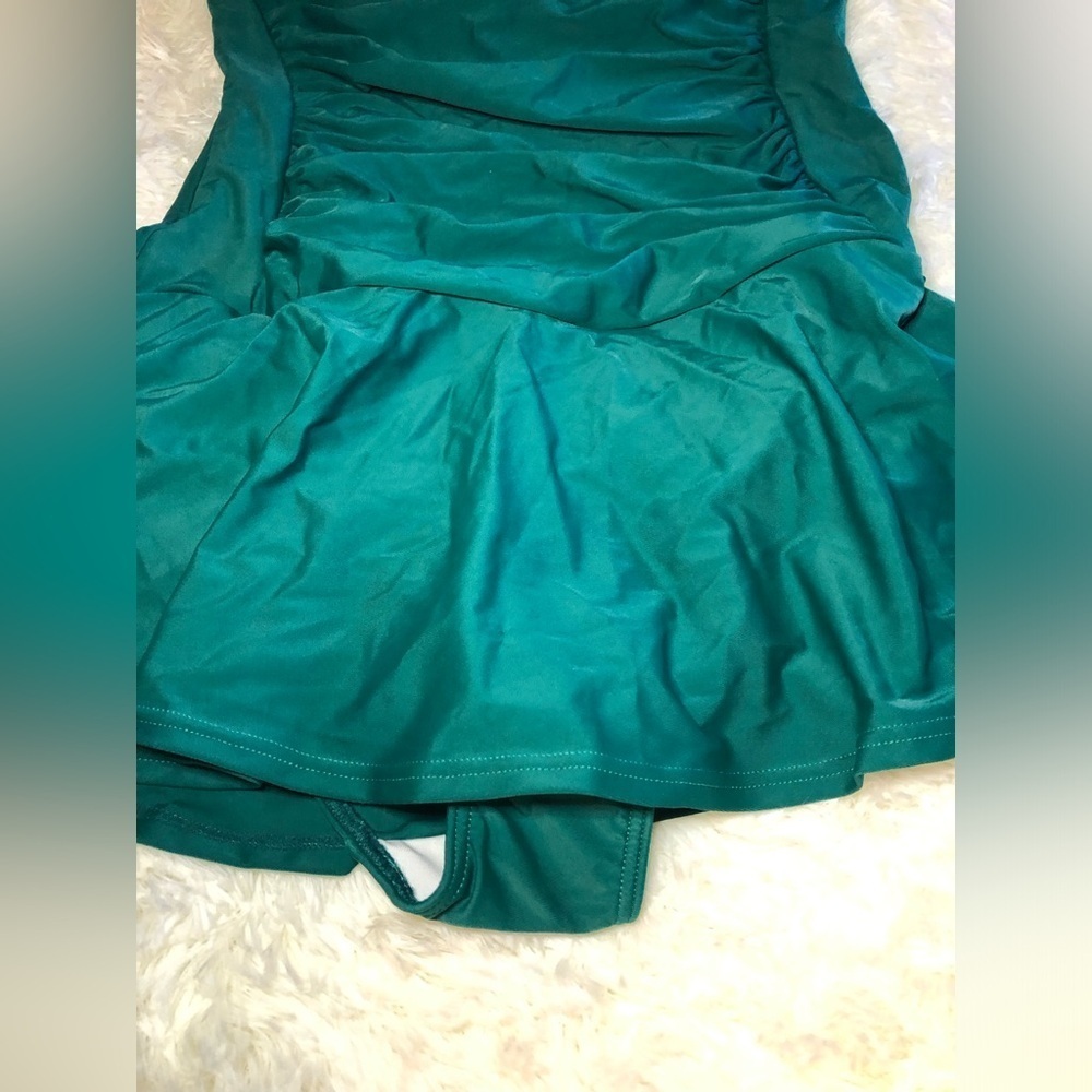 VENUS Dark Green One Piece Swimsuit - Picture 4 of 15